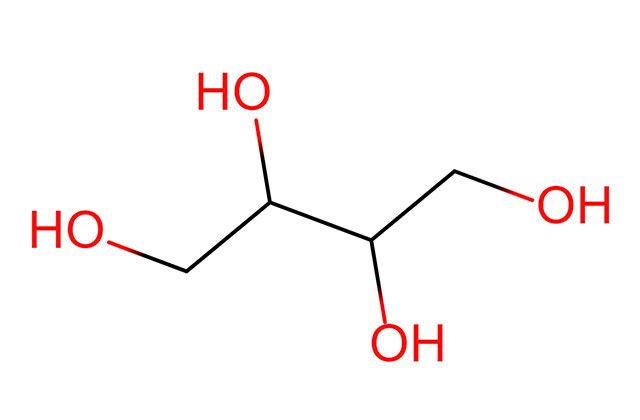 常用甜味劑-赤蘚糖醇分子式